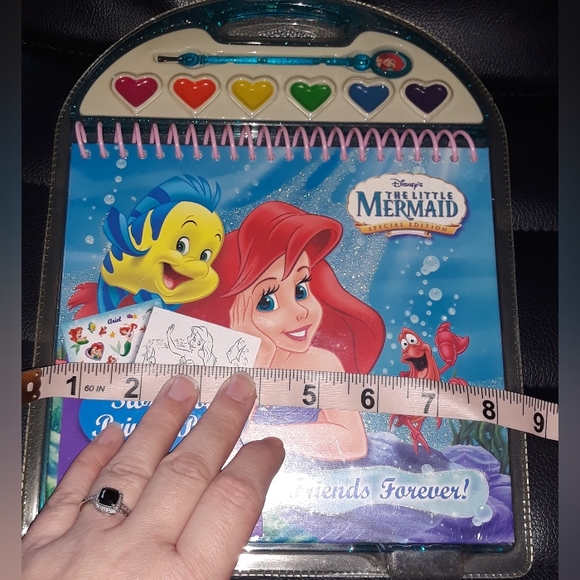 Special Edition The Little Mermaid  Storybook Paint N’play  Vintage 2006 New - Picture 10 of 10
